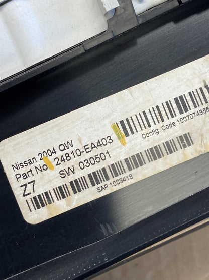 2005 Nissan Pathfinder Speedometer Cluster Gauge OEM AB1932 DG6