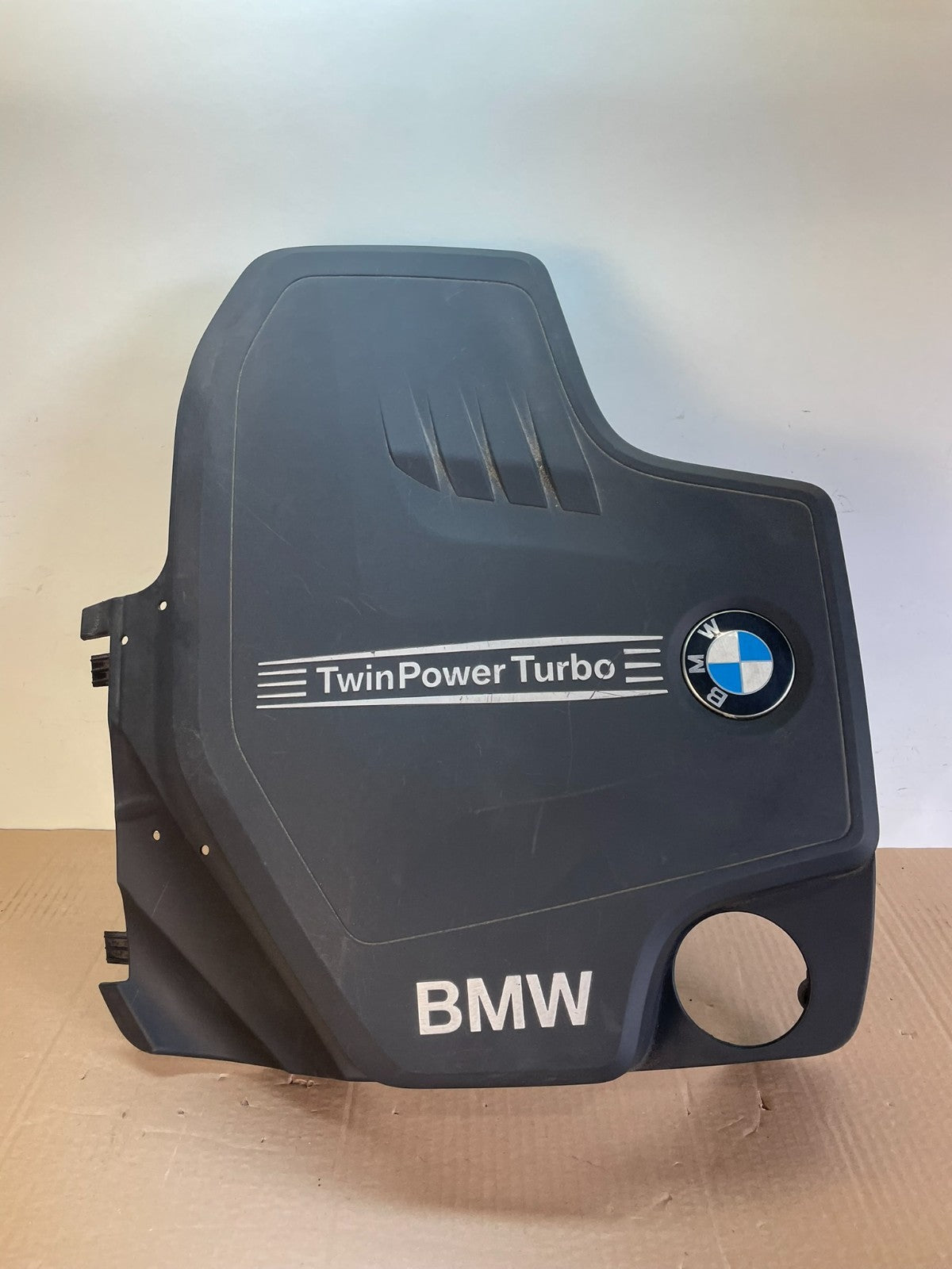 2012-2016 BMW 328I F30 Twin Power Turbo Engine Cover Trim 7636791 AH6474 DG0