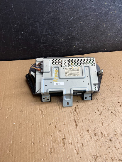 2009 2010 2011 Acura TL Screen Display Navigation Radio Information AE43165
