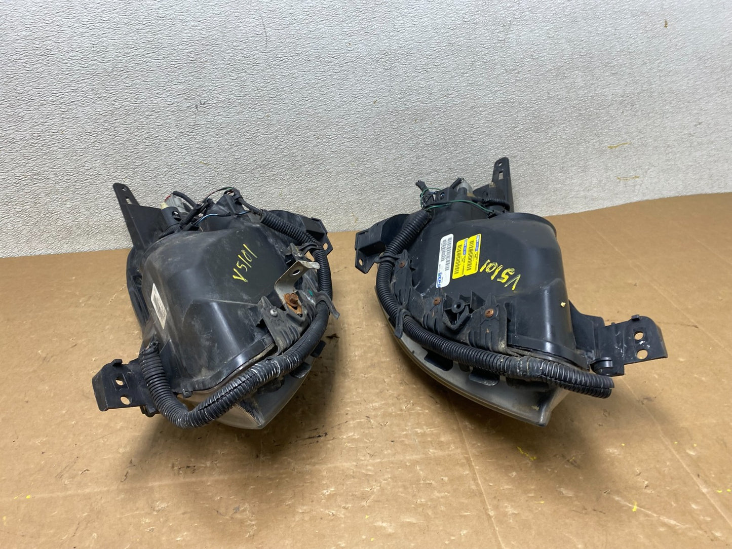 Sedan 2007 2008 2009 Nissan Altima Left+Right Set Headlights V5101 DW13