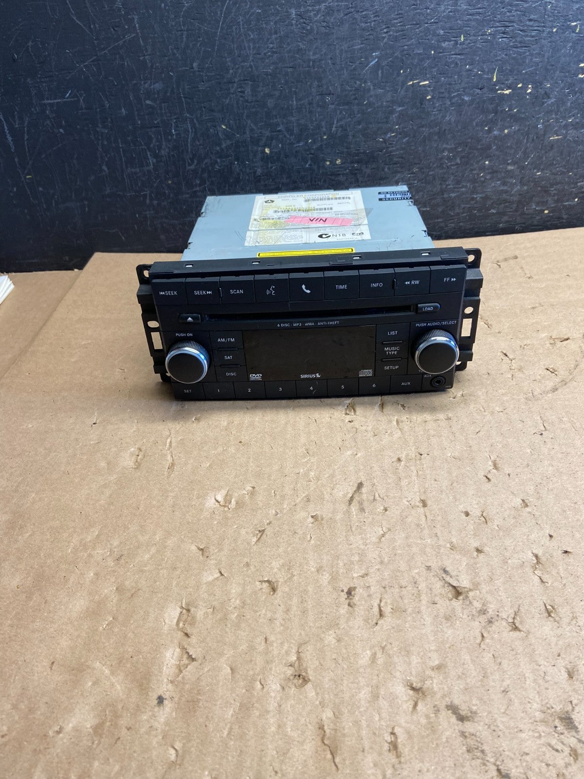 2007-2014 Chrysler Dodge Jeep Ram Radio CD MP3 AUX Receiver AI3134 DG0