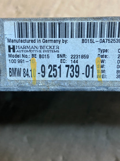 2012 to 2013 Bmw 320i Harman Becker Stereo Audio Amplifier Amp Oe AF9153 DG2