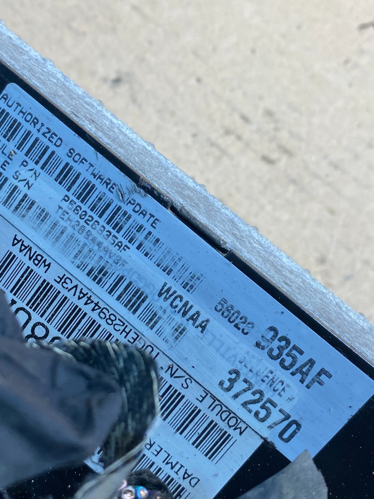 2005 Dodge Dakota 4.7L Engine Computer Module ECM ECU P56028935AF ah9584 DG2