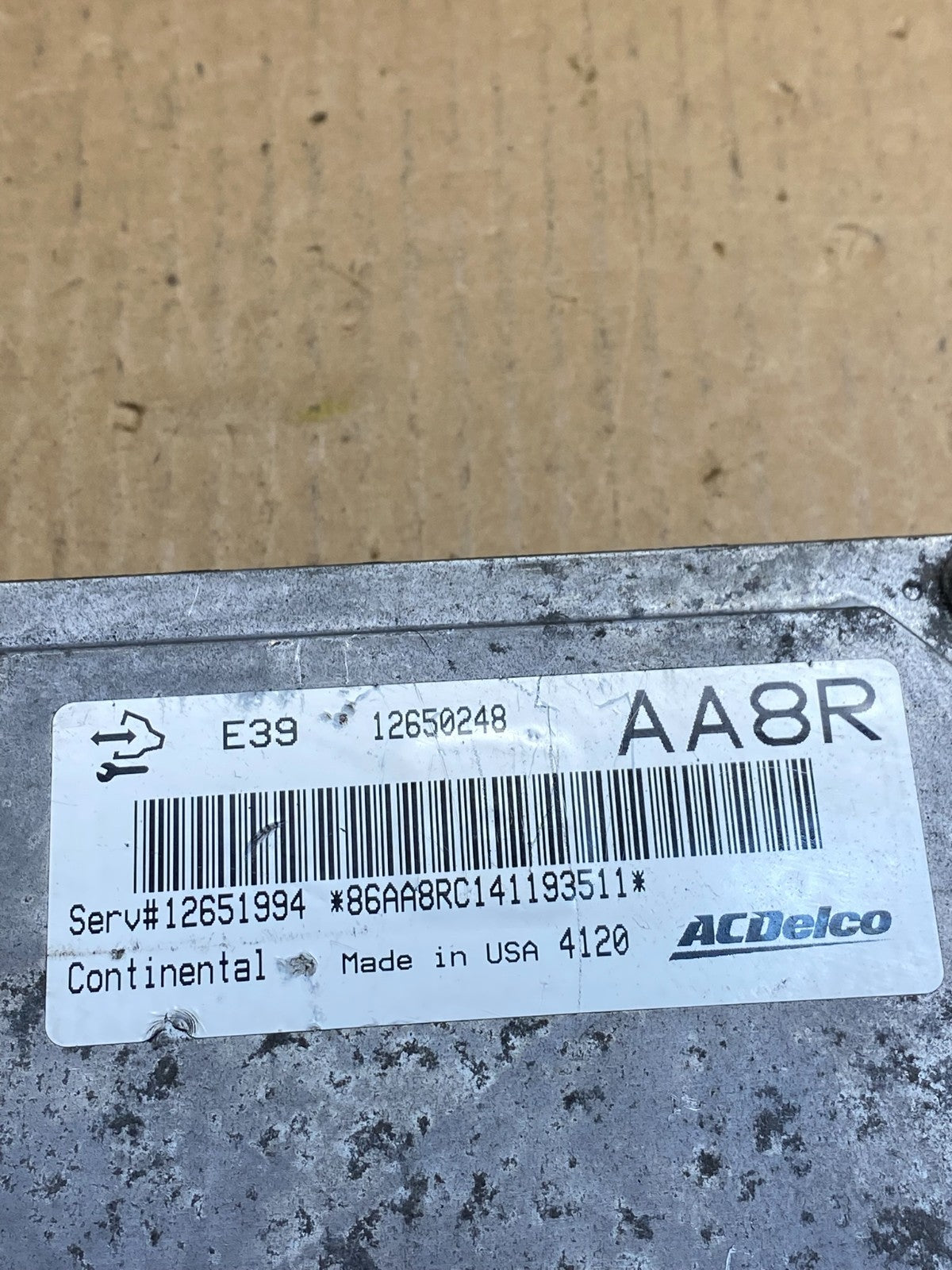 2012 to 2016 Chevrolet Impala Ecu Engine Control Module Unit Ecm AI7707 DG2