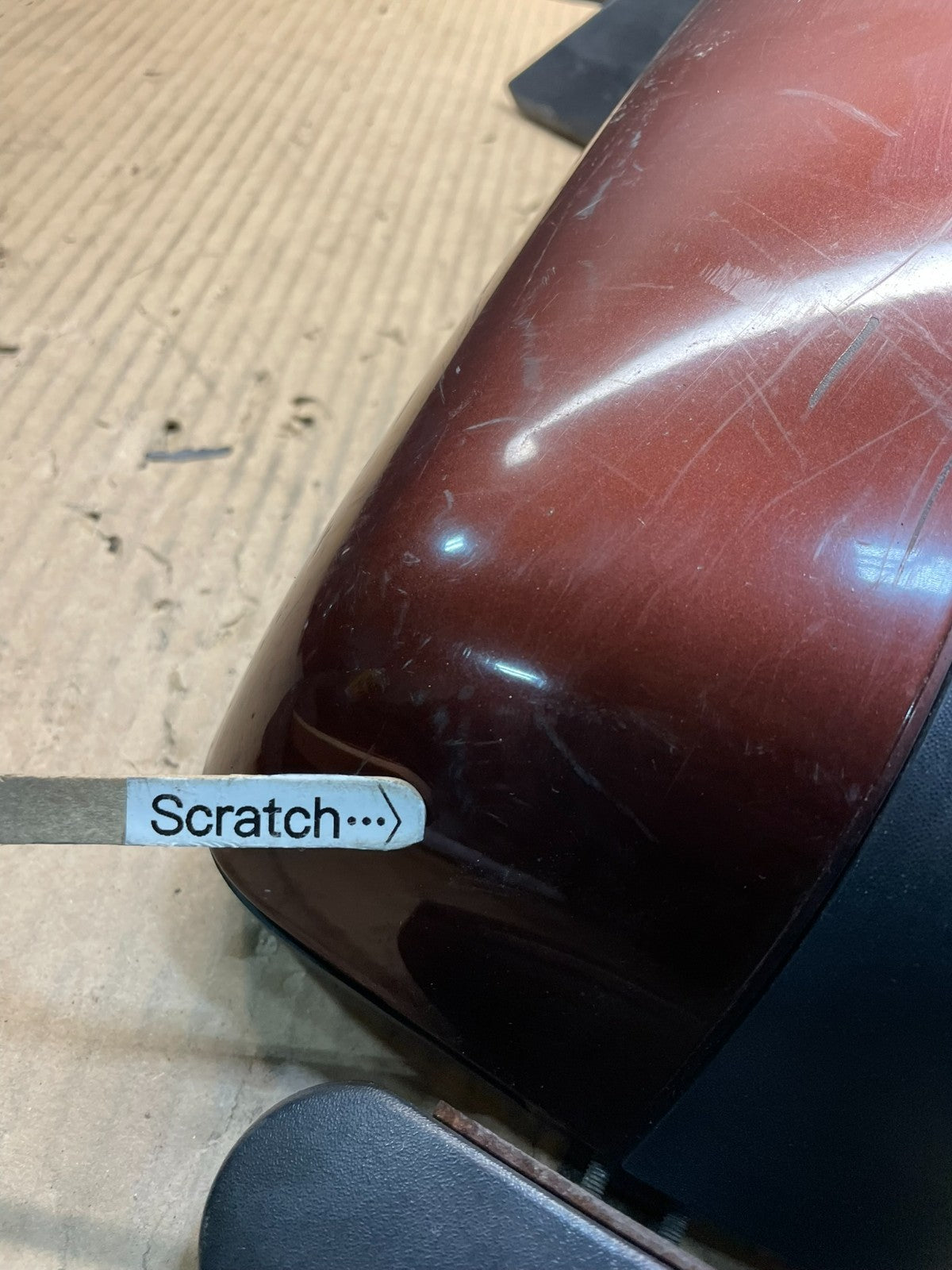2006 Lincoln Mark LT Right Passenger  Door View Power Fold Mirror Oem X0728 MS8