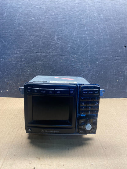 2000 2001 2002 Mercedes S430 S500 Radio Navigation Screen Display AH1739 DG0