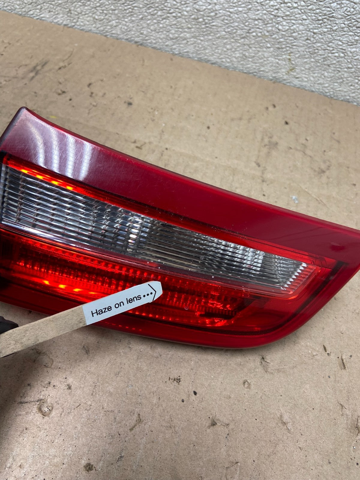 2011 to 2017 Volvo S60 Right Passenger RH Inner Tail Light OEM AA0487 DW3