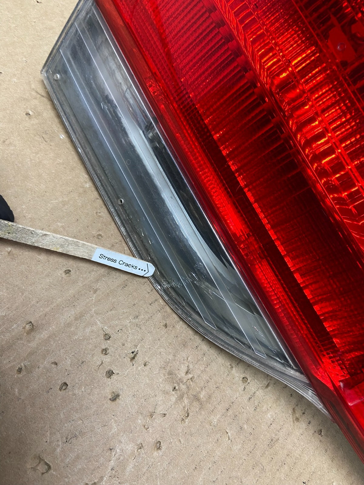 2008 to 2010 Honda Odyssey Left Driver LH Side Tail Light Inner Oem AC1141 DW3