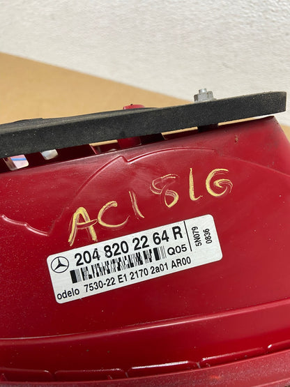 2008 - 2011 Mercedes C-Class Right Passenger RH LED Tail Light AC1816 LK6