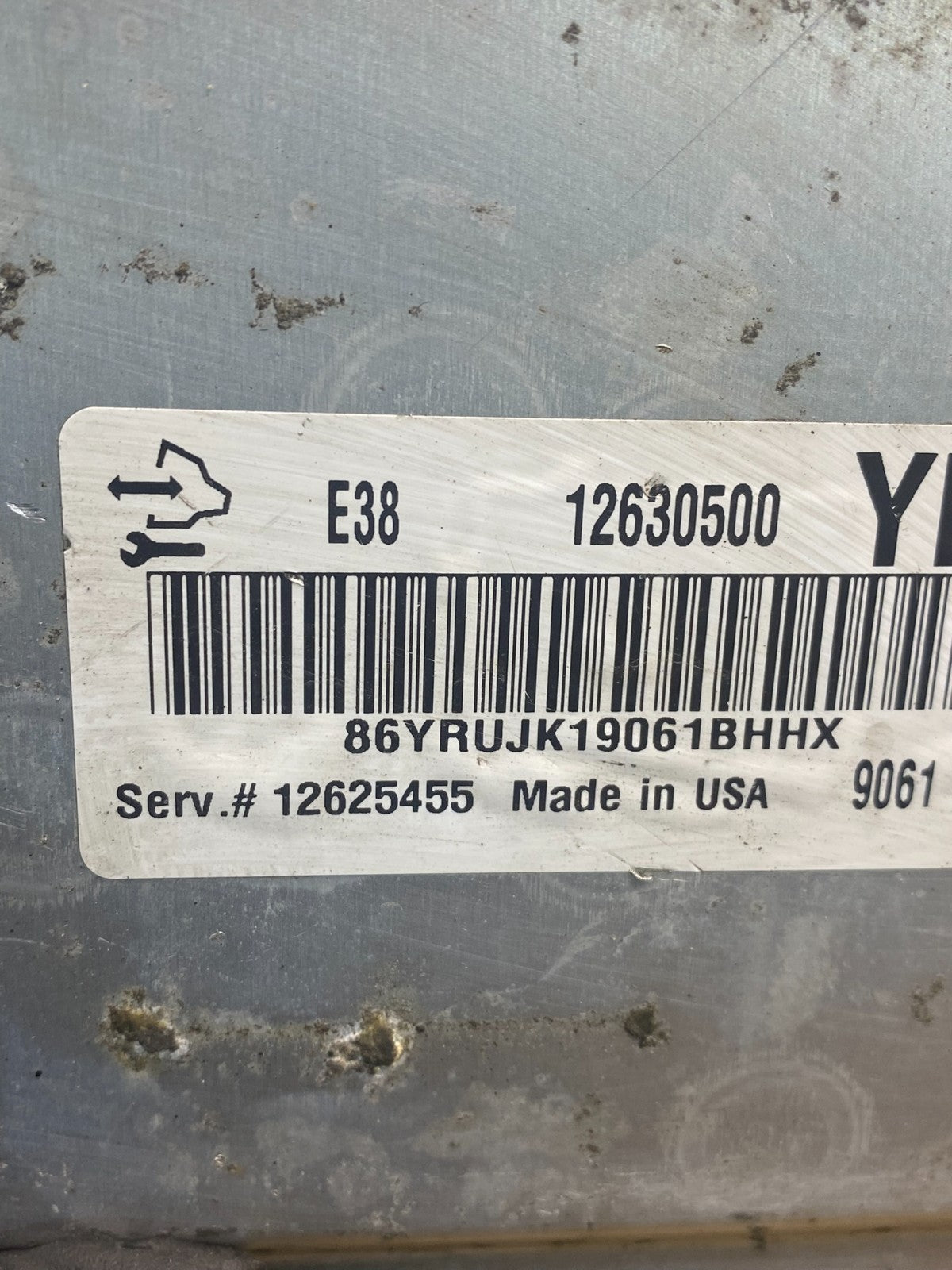 2009 Chevrolet Silverado Engine Control Module ECM ECU AH7179 DW2
