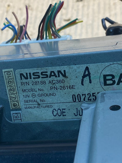 2003 - 2004 Infiniti G35 AM/FM Radio Climate Control Panel AC2712 DG6