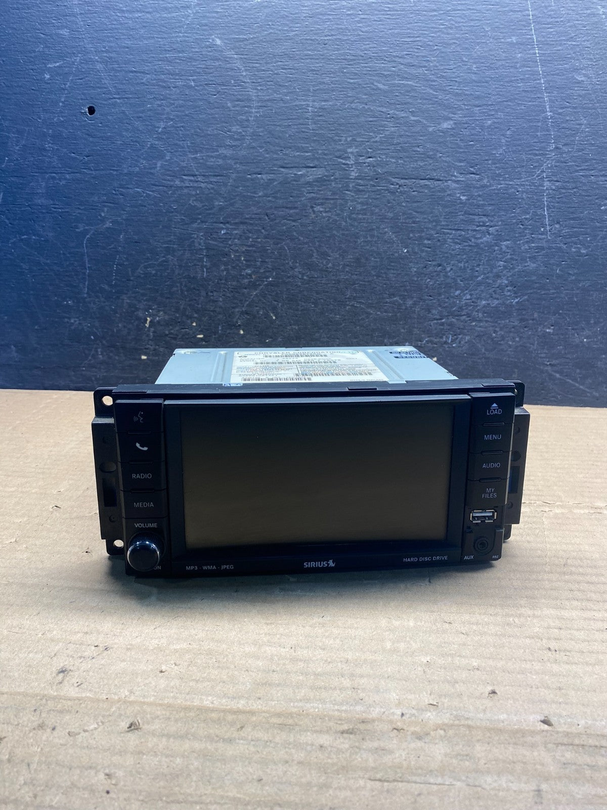 2007 2014 Jeep Dodge Chrysler Screen Display CD Player Satellite Radio AF3974 DW0