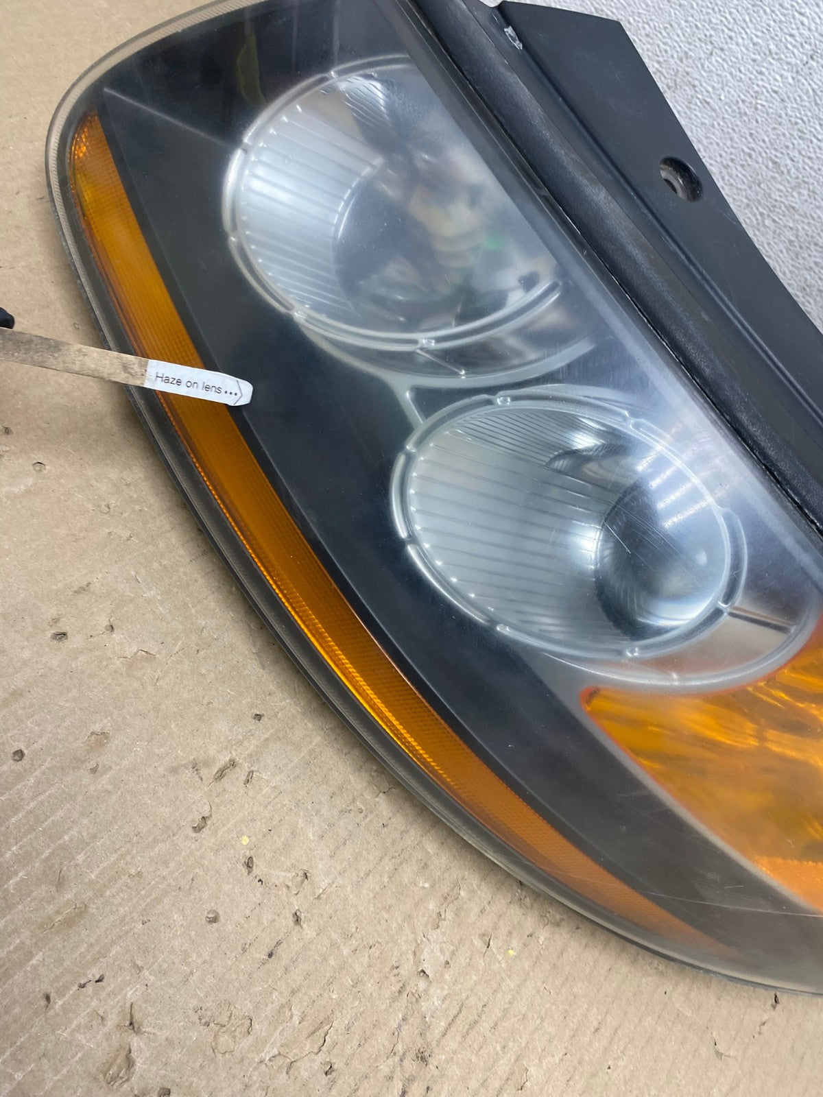2007 2008 2009 Hyundai Santa Fe Left Driver LH Halogen Headlight AE9634 LK4