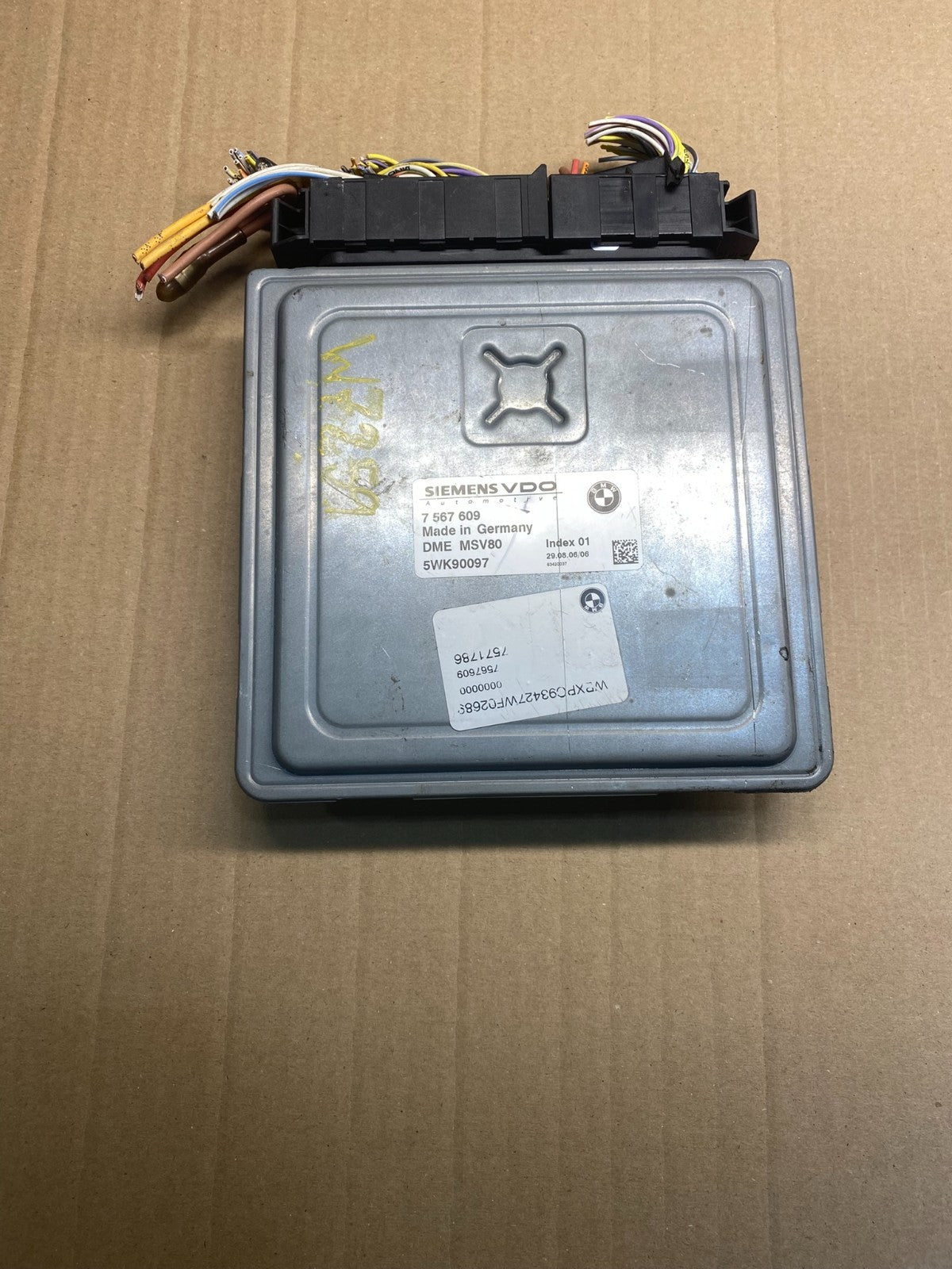 2007 to 2010 Bmw 328i X3 Ecm Ecu Engine Computer Module 7567609 AC0417 DG0