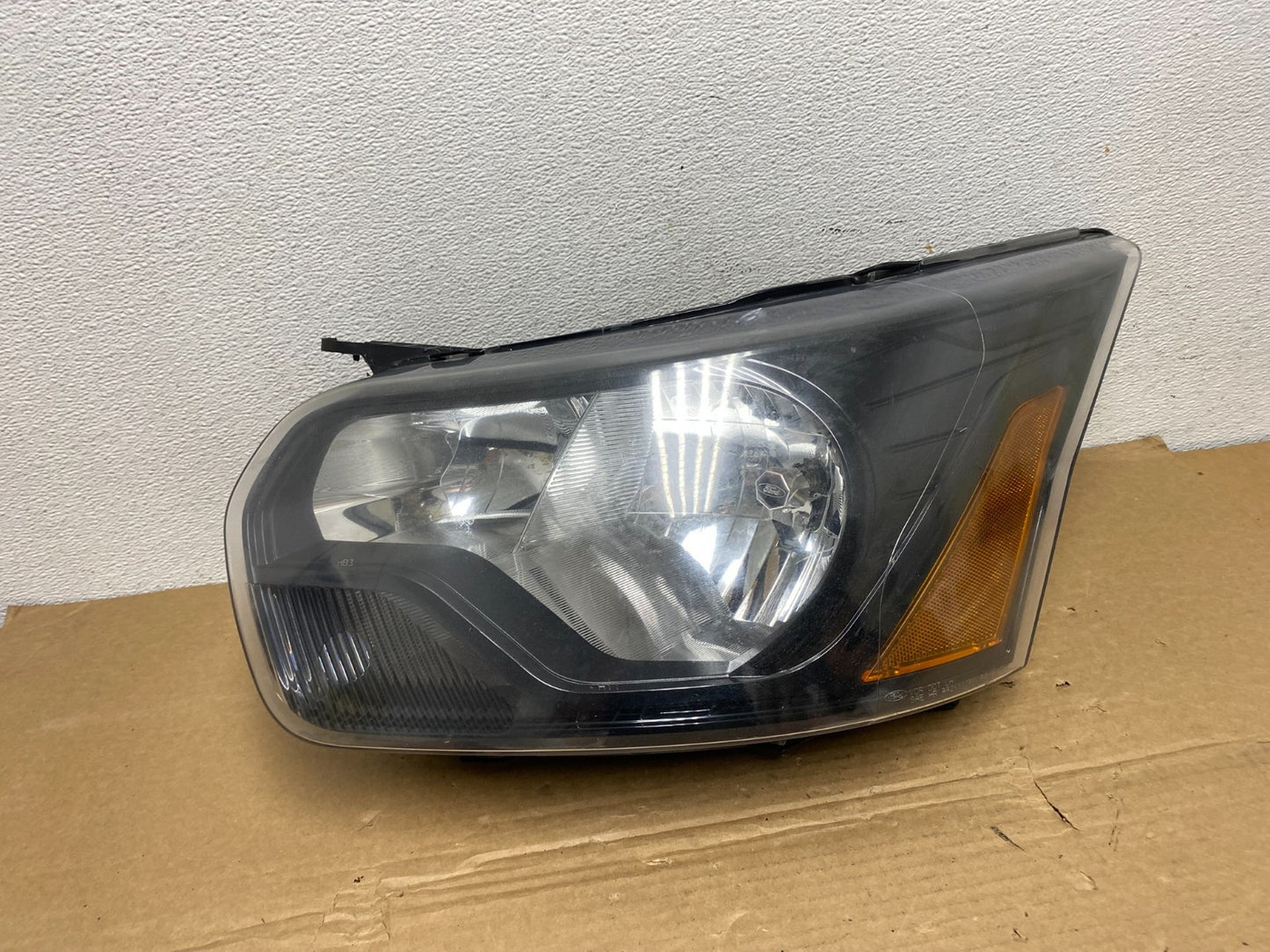 2015-2019 Ford Transit VAN Left Driver LH Halogen Black Headlight AD3874 DW0