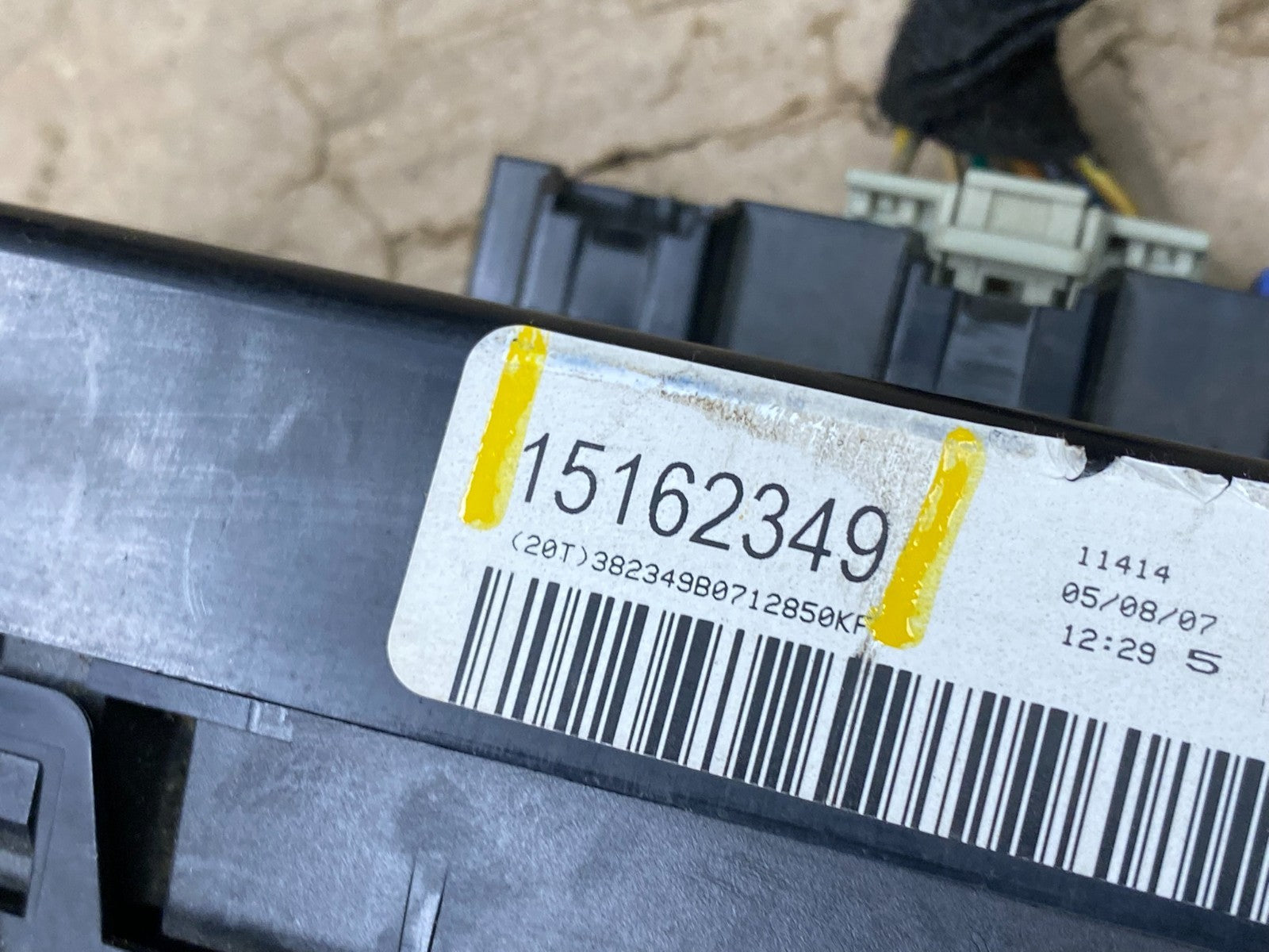2007 - 2009 Chevrolet Silverado Gmc Sierra A/C Heater Climate Control X6115 DG5