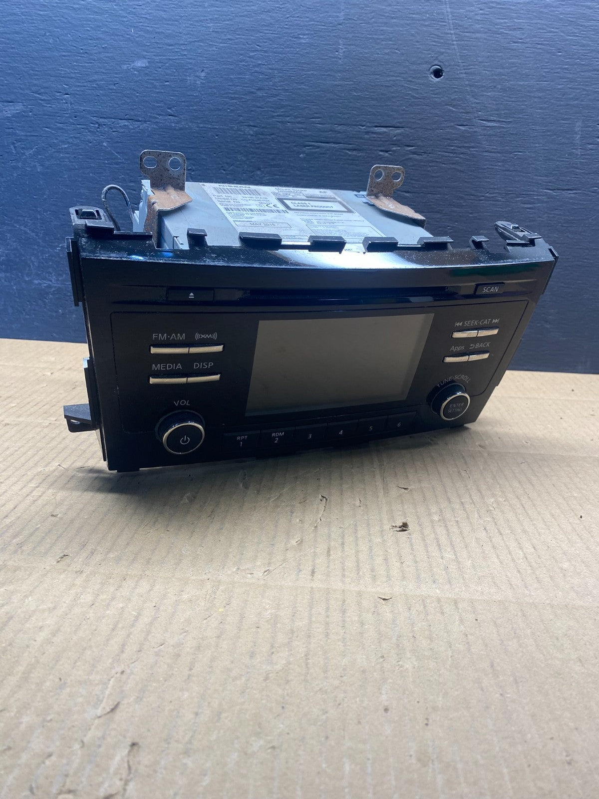 2013 to 2015 Nissan Altima Radio Cd Mp3 Player AUX Port 281853TA1B ad1505 DG0