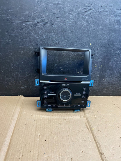 2011-2014 Ford Edge Heater Climate Control Sony Radio CD Control Dash AI2686 DG0