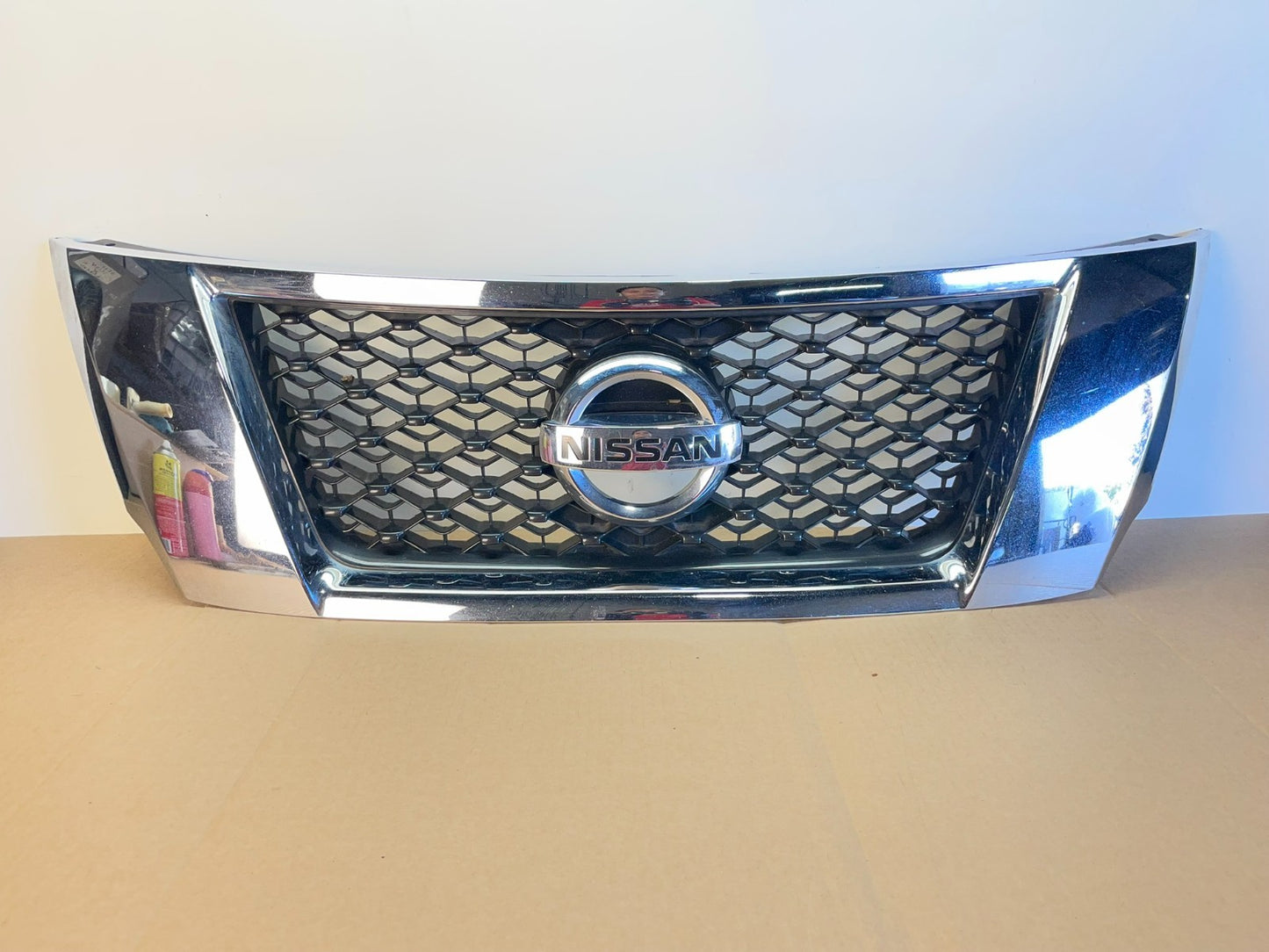 2013-2016 Nissan Pathfinder Front Upper Chrome Grill Grille Aftermarket ag9846 D0