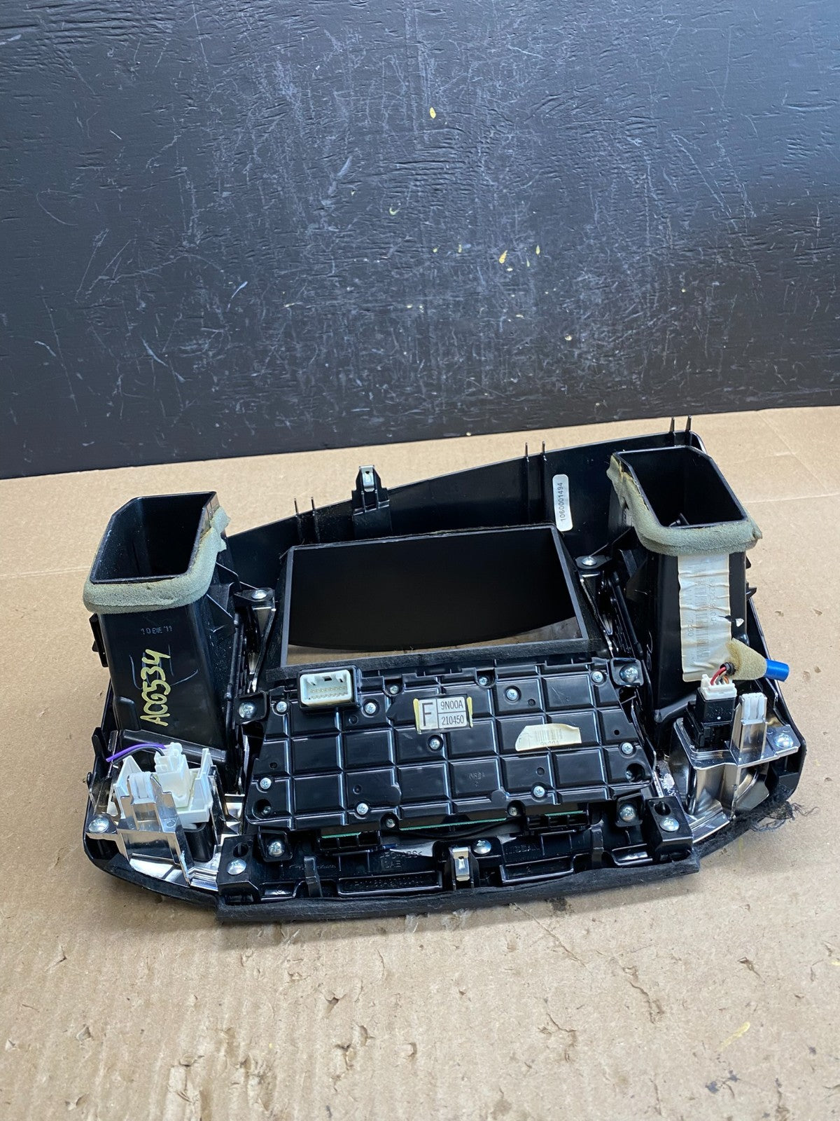 2011 2012 2013 Nissan Maxima Radio Audio Panel Control Bezel Trim AC6534 DG5
