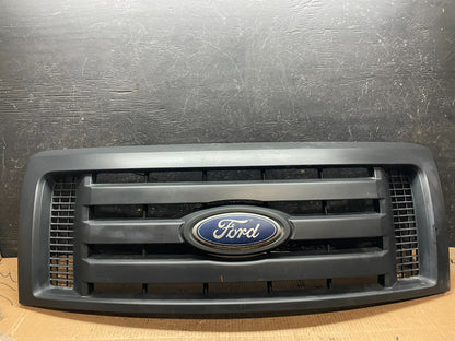 2009 to 2012 Ford F150 Front Upper Grill Grille Chrome Y2030 DG0