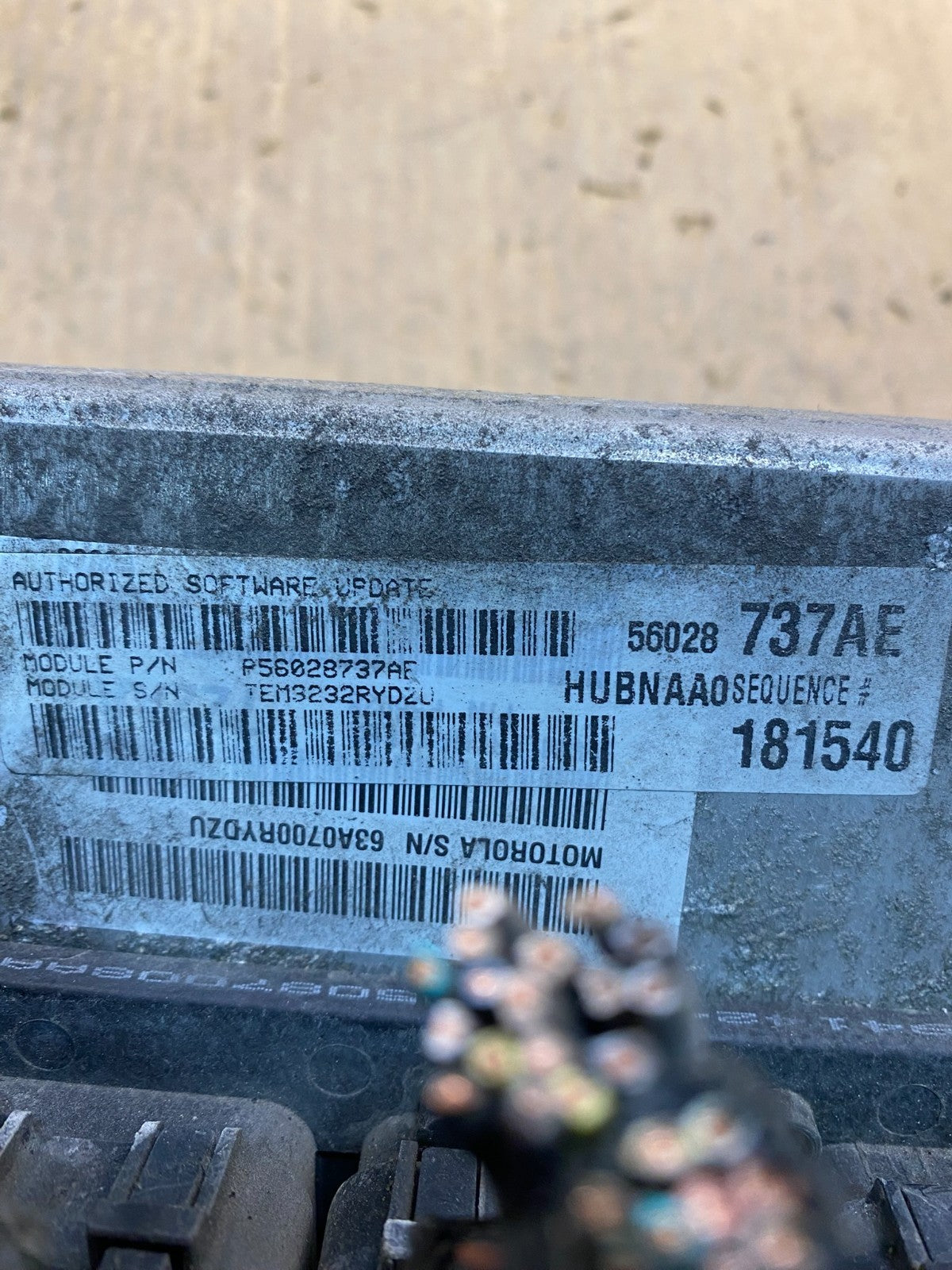 2003 Dodge Ram 1500 4.7L ECU ECM Engine Control Computer aa3108 DG4