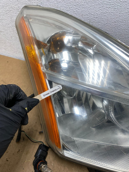 2009-2013 Nissan Rogue Right Passenger Halogen Headlight AC8662 DW3