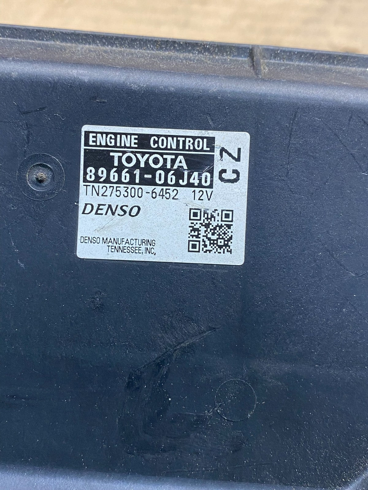 2010 2011 Toyota Camry Electronic Engine Control Module ECU ECM AD9591 DG2