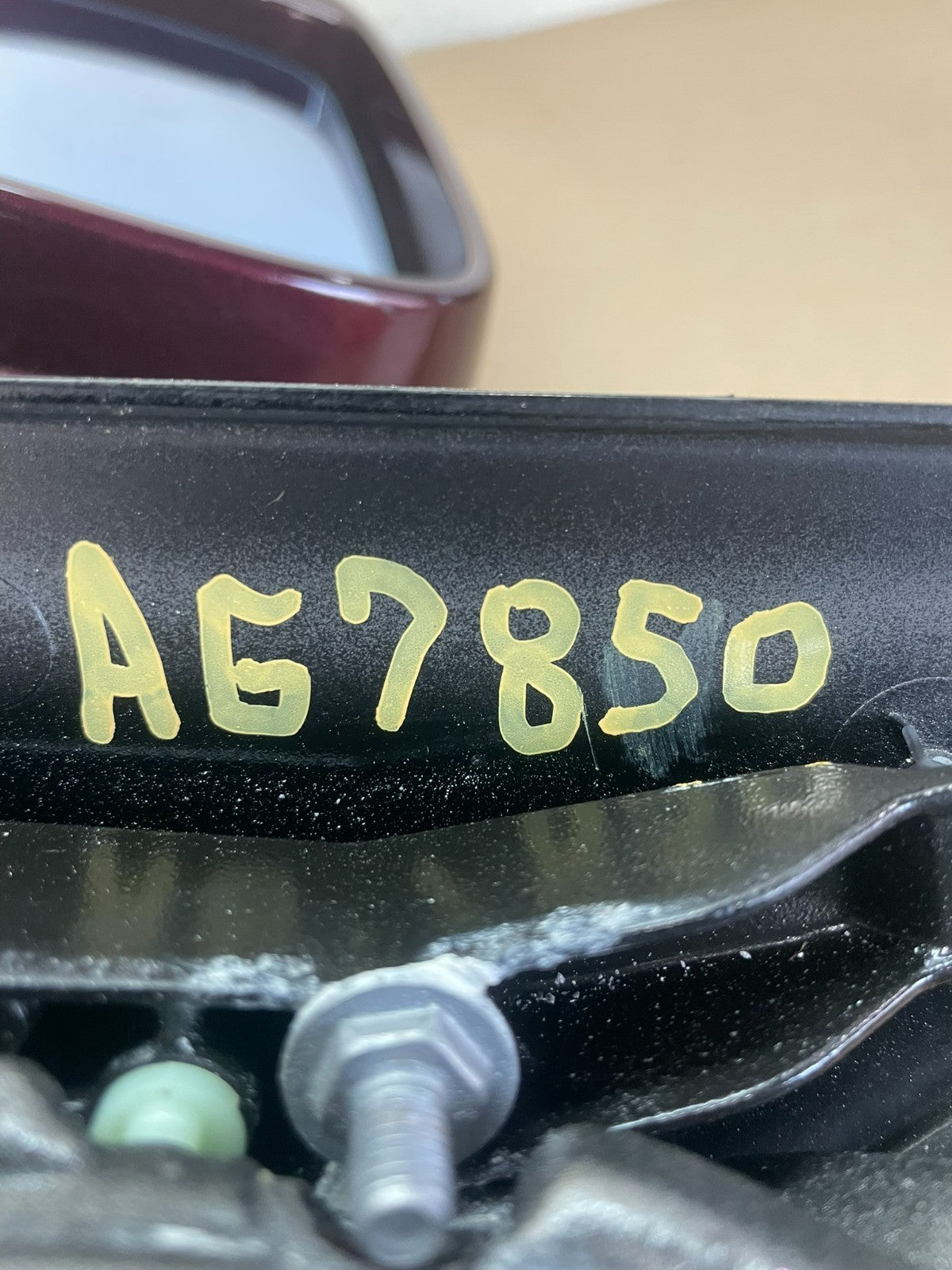 2007 2008 2009 Acura MDX Left LH Side View Power Door Mirror AG7850 DG12