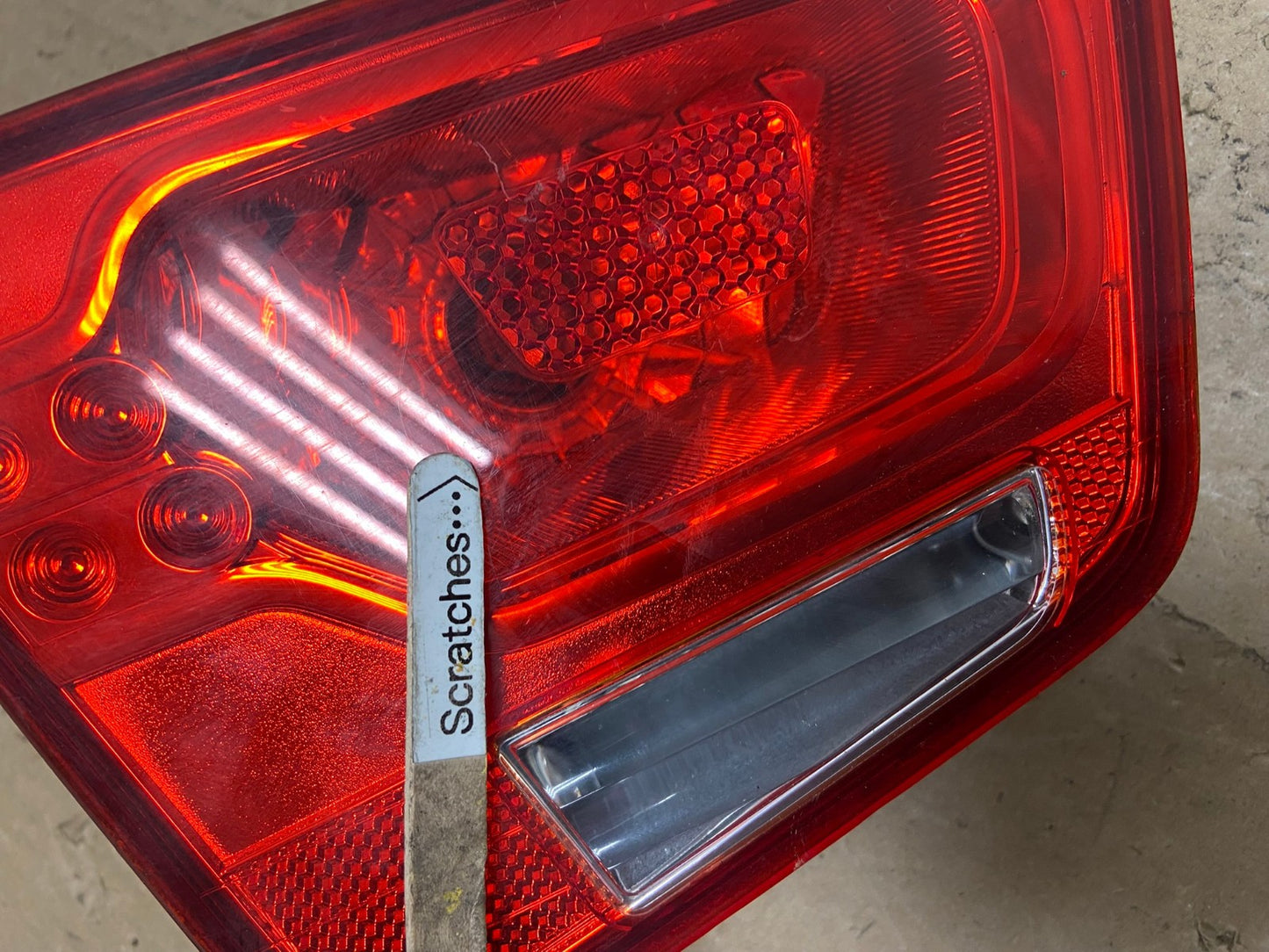 2010 to 2013 Kia Forte Left Driver LH Side Tail Light Inner AC7286 LK3