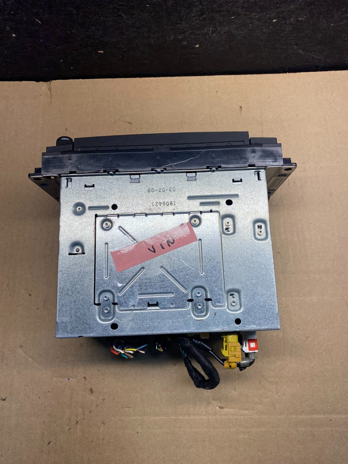2008 2010 Jeep Dodge Chrysler Screen Display CD Player Satellite Radio ag1954 DG4