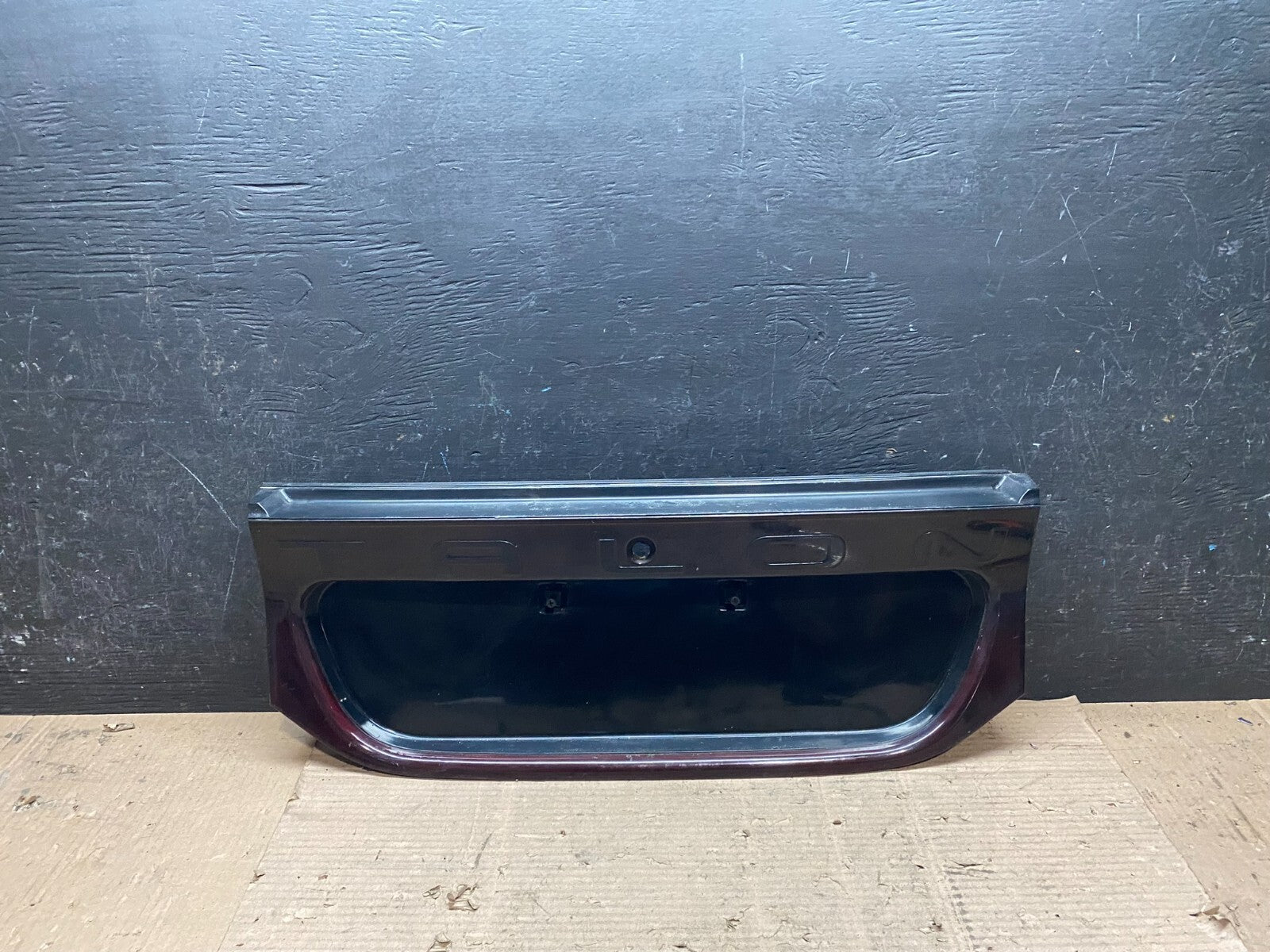 1995 to 1998 Eagle Talon Rear Finish License Plate Panel OEM Original  H4423 DG10