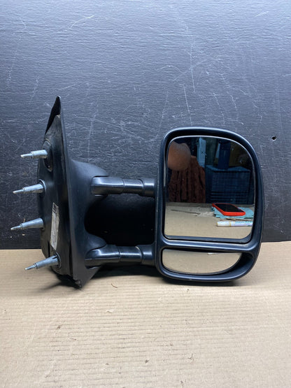 2002-2008 Ford E150 E250 Van Right Passenger Door View Two Arm Mirror AH9690 DG8