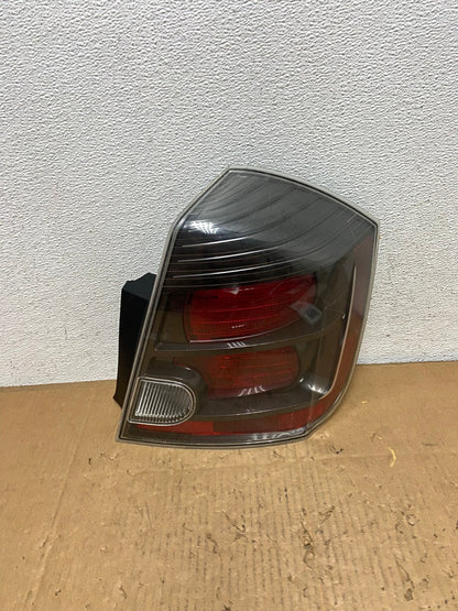 2007 to 2012 Nissan Sentra Right Passenger Rh Black Tail Light AD1035 LK0
