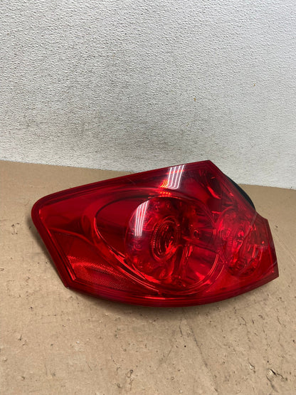 2007 to 2013 Infiniti G35 G37 Sedan Left Driver LH Side Tail Light AG5392 LK1
