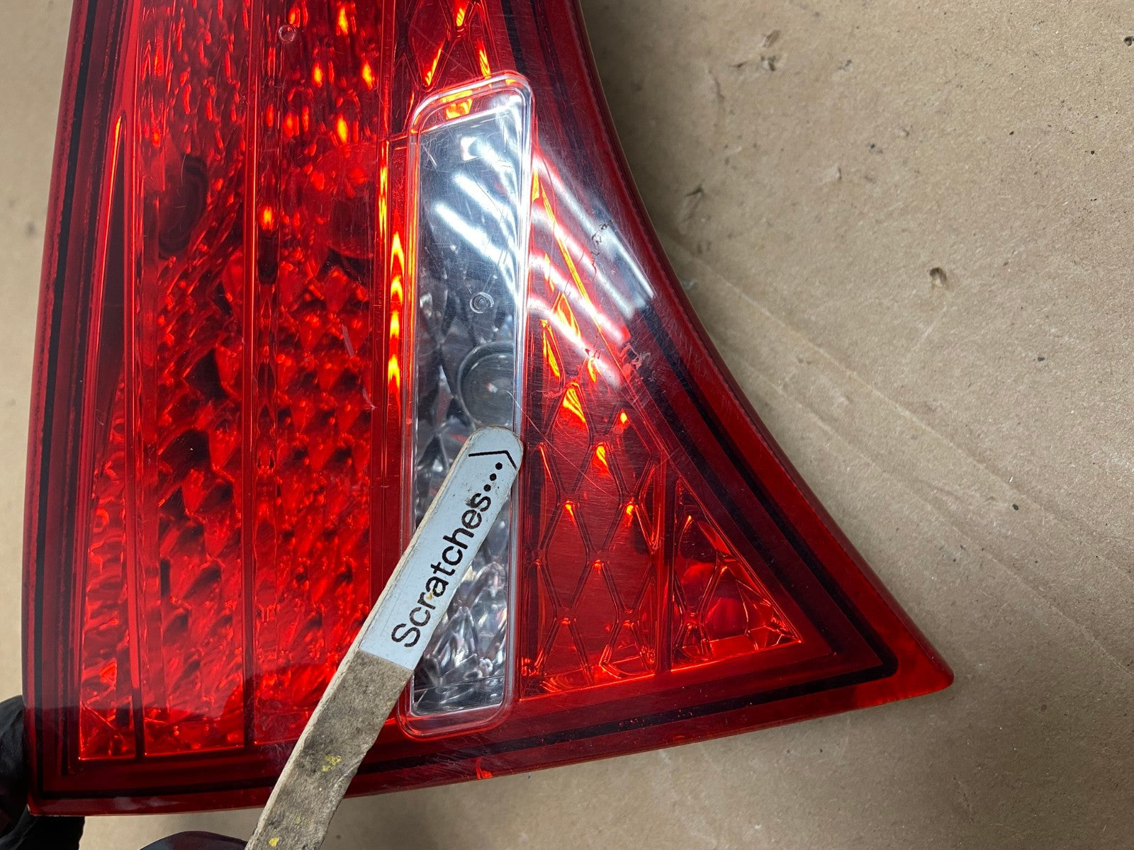 2011 2012 2013 Kia Optima Left Driver Lh Side Inner Tail Light AD7904 LK3