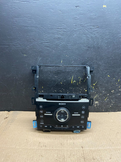 2011-2014 Ford Edge Heater Climate Control Radio CD Control Dash Bezel Z0227 DG0