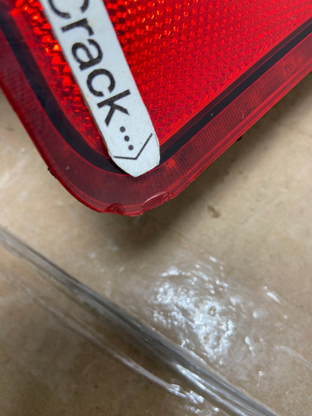 2011-2016 Chrysler Town and Country Left Driver Side Tail Light AE6728 LK4
