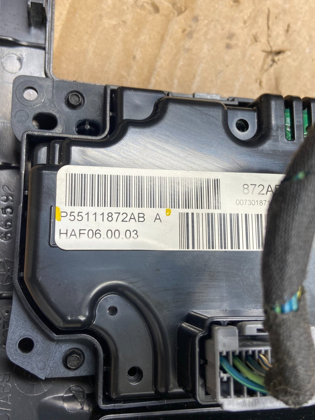 2008 to 2010 Chrysler 300 Dash Heater A/C Climate Control Radio Panel AD2219 DG6