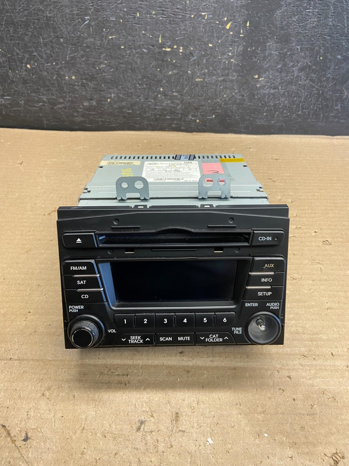 2011 2012 2013 Kia Optima Am Fm Cd Player Radio AH3726 DG0