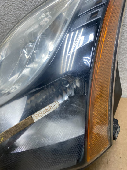 2010-2012 Nissan Sentra Halogen Left Driver LH Black Headlight V3053 DW4