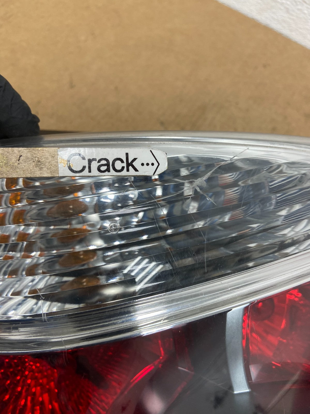 2005 to 2006 Mitsubishi Outlander Left Driver Side Tail Light AC29054