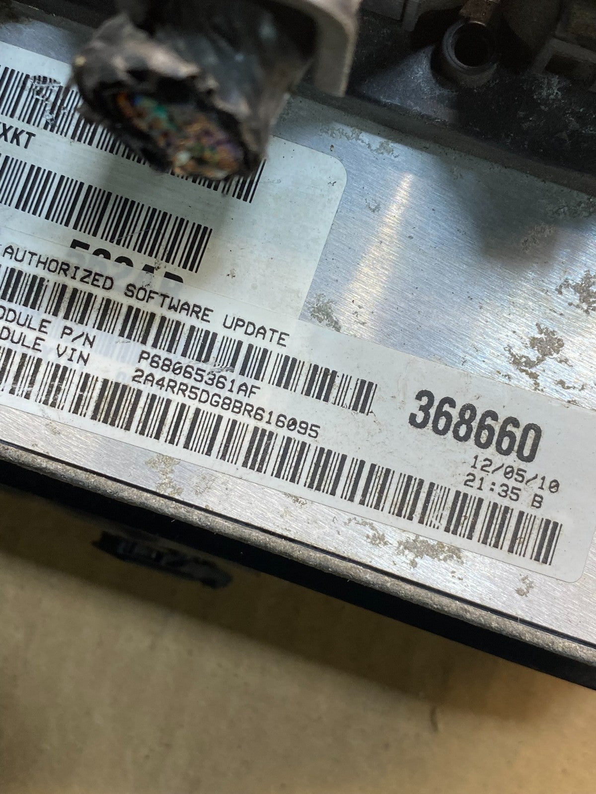 2011 Dodge Grand Caravan Town & Country ECU Engine Computer AI9861 DW2