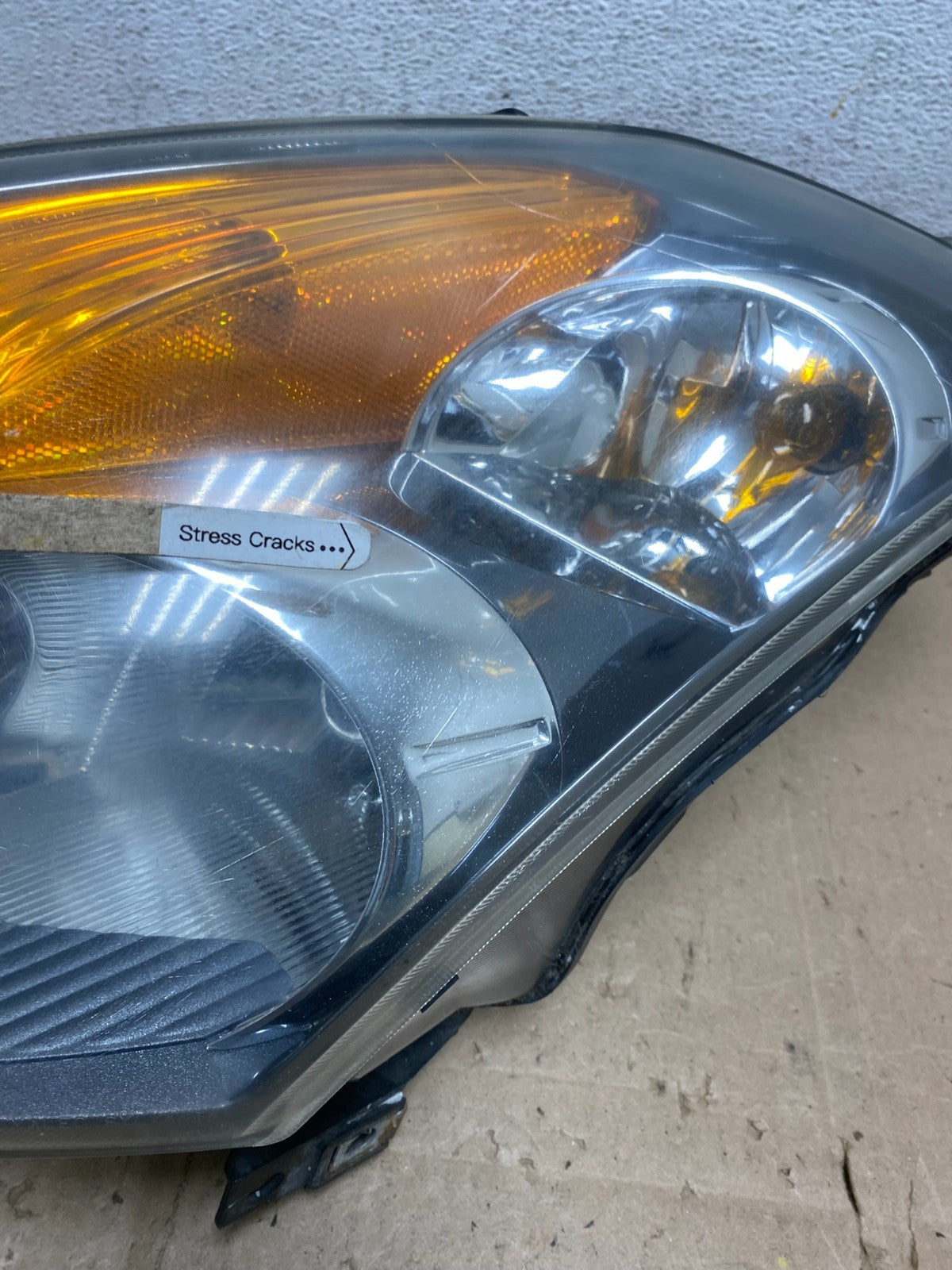 Sedan 2007 2008 2009 Nissan Altima Left Driver Headlight AE6133 DW4