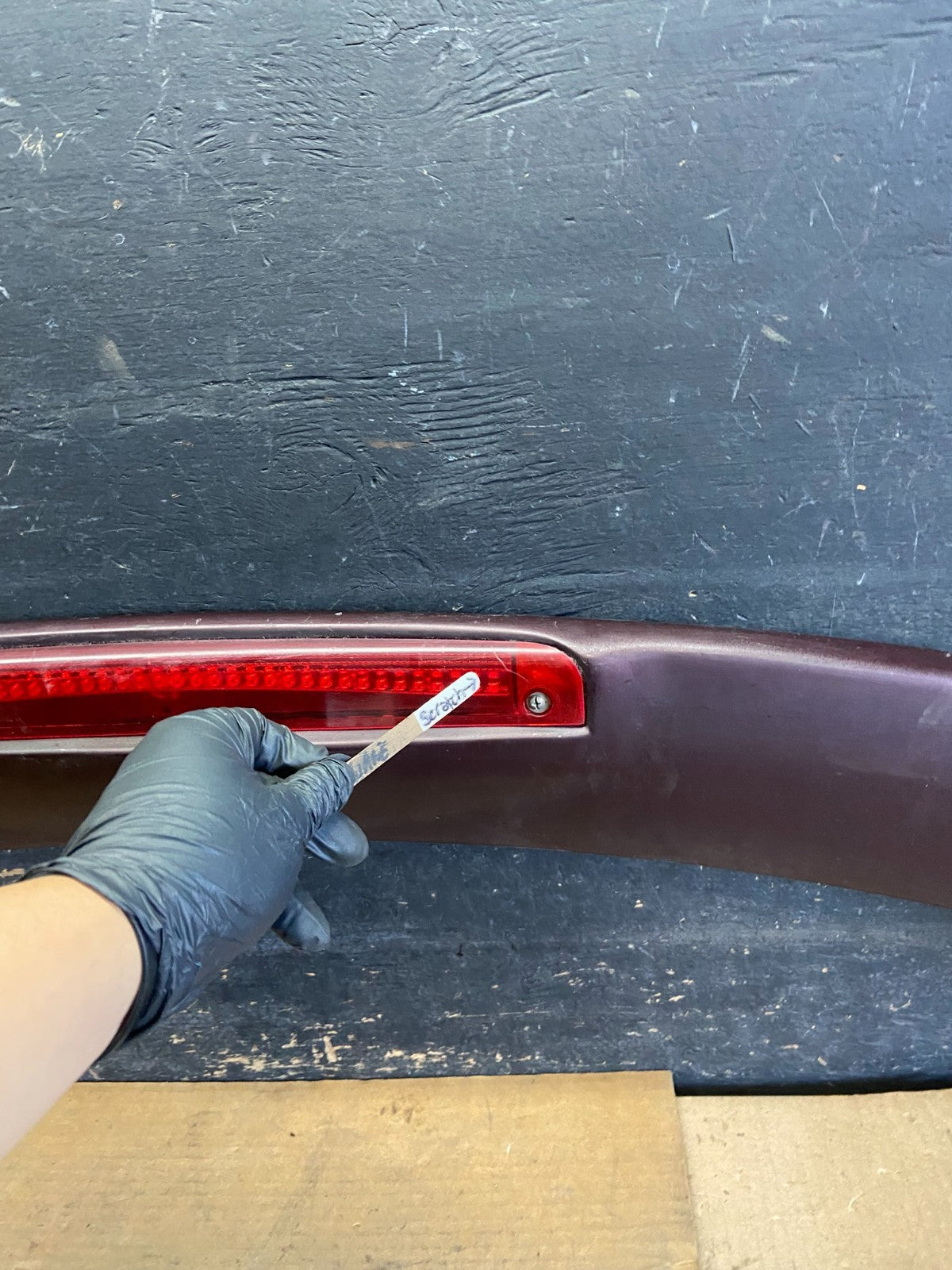 2009 to 2013 Acura Tsx Wing Spoiler Deck Lid Trim OEM R0349 DG11