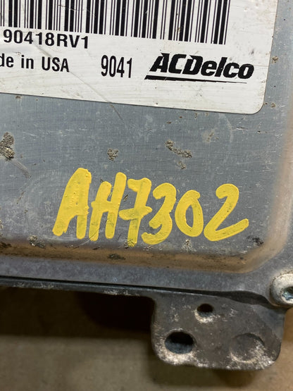 2009 Chevrolet Silverado Engine Control Module ECM ECU AH7302 DG3