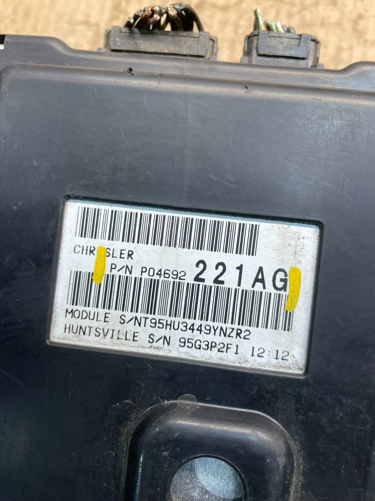 2009 Jeep Grand Cherokee Fuse Box Relay Panel BCM Body Control Module T7456 DG7