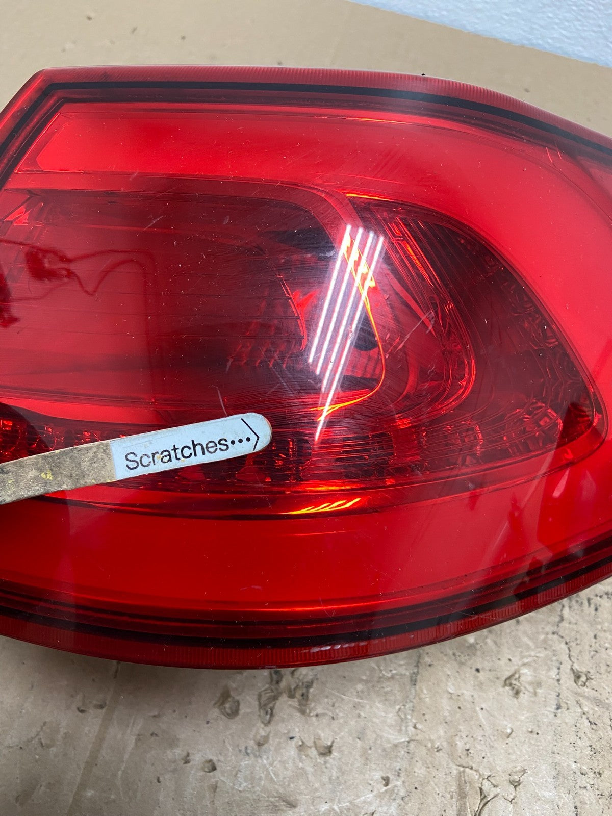 2014 to 2015 Kia Optima Right Passenger Side Tail Light AC74053