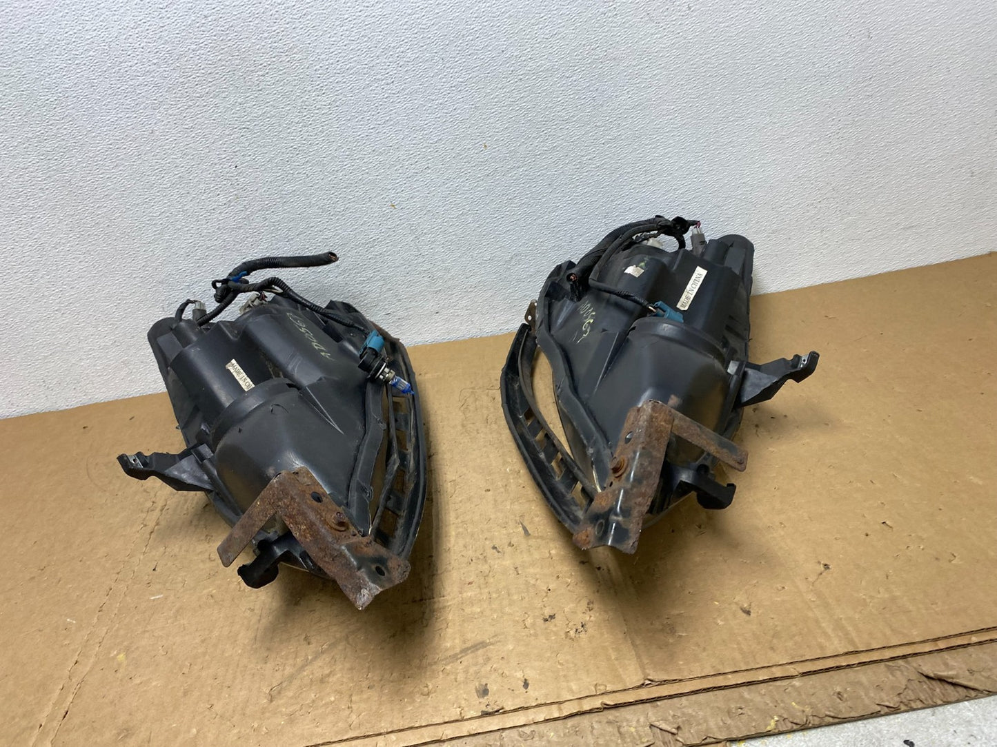 2003 - 2007 Honda Accord Left+Right Set Halogen Headlights AD0567 DW12