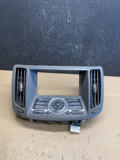 2010 - 2012 Infiniti G35 G37 Radio Player Screen Panel Bezel ac6454DG0
